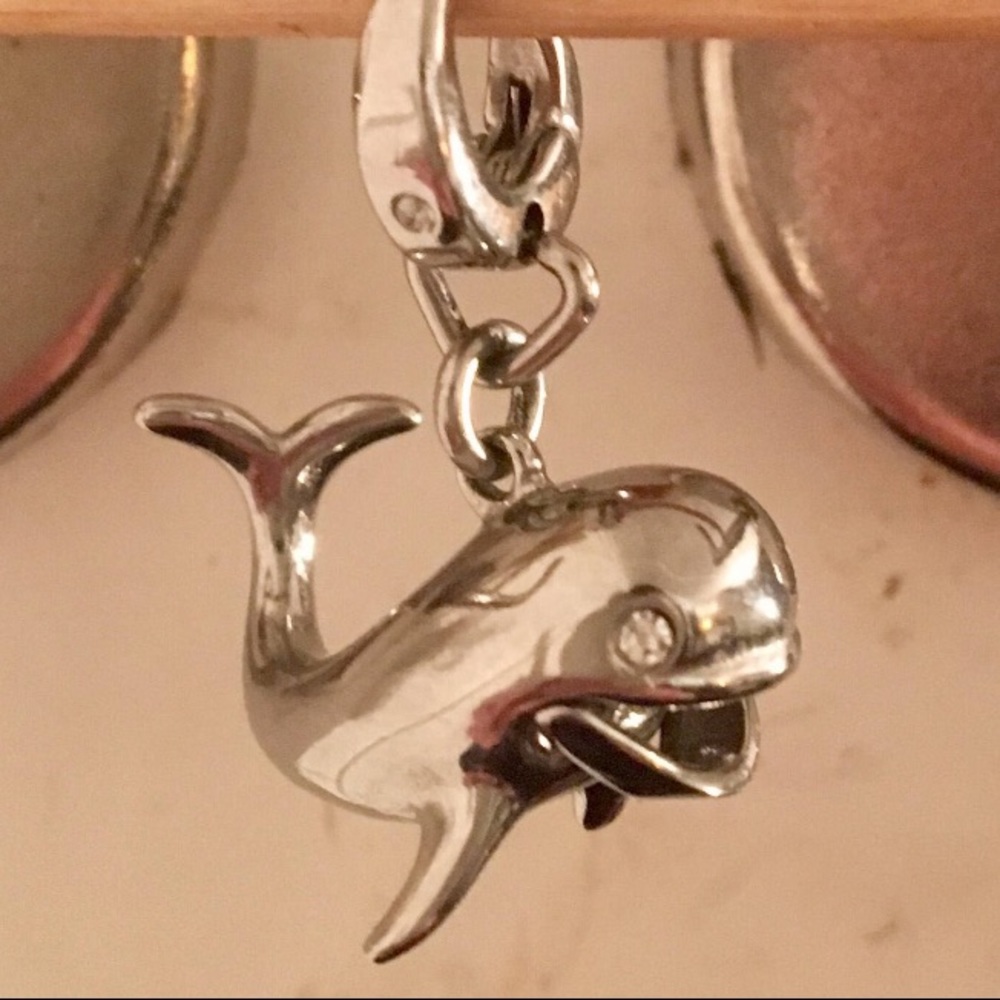 Fossil Whale Charm